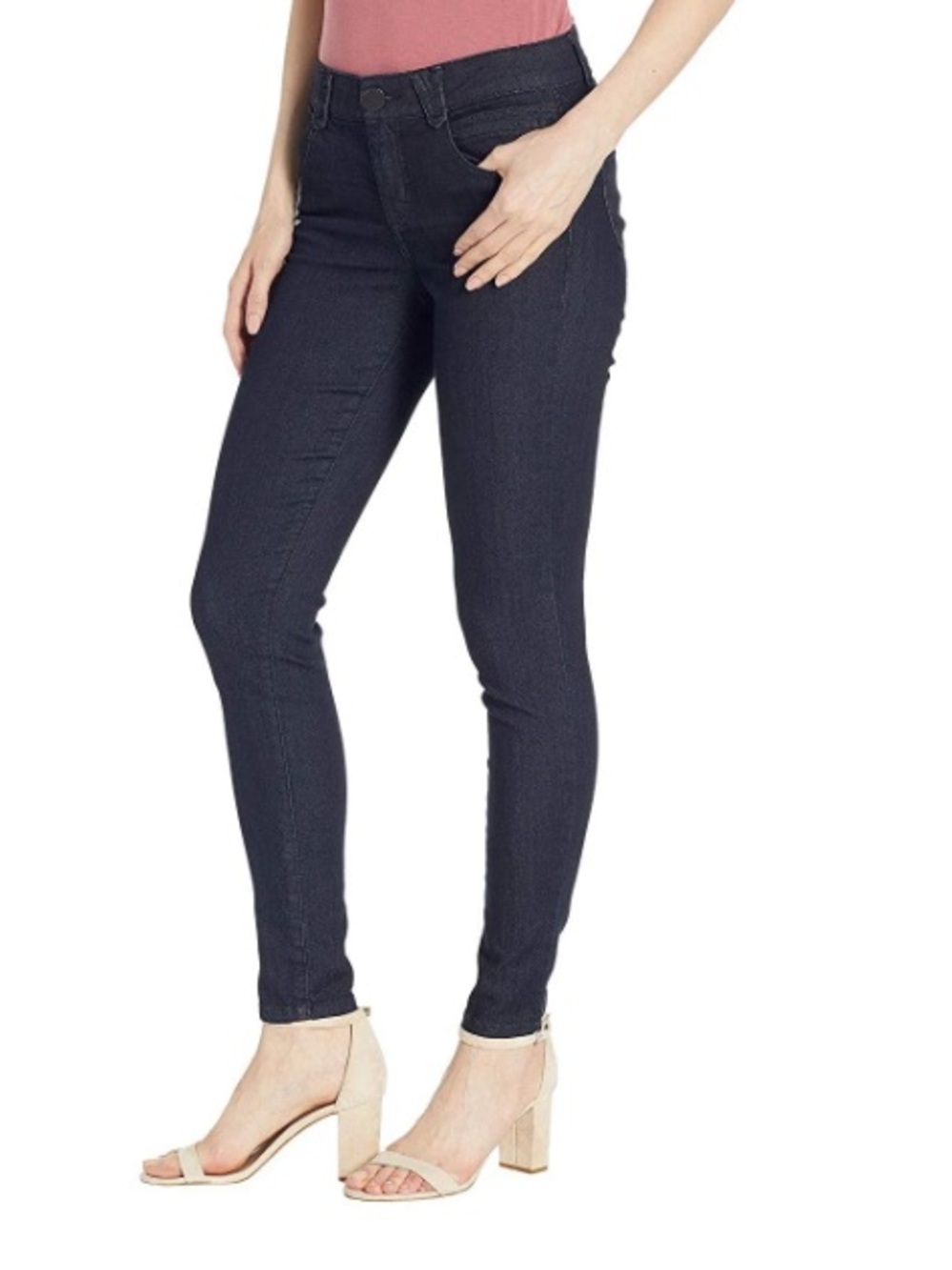 NWT Democracy Ab Solution Booty lift jegging dark indigo size 14